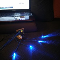 LED wiring, lights on 2